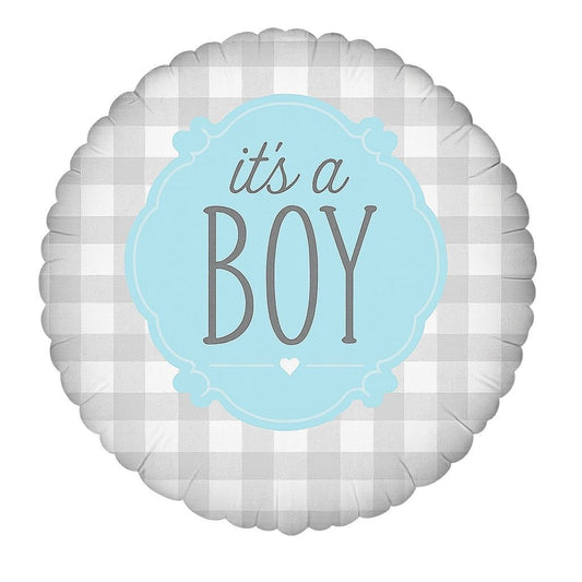 Globo Redondo "It's a Boy"