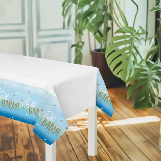 Mantel ¨Oh Baby¨ Azul