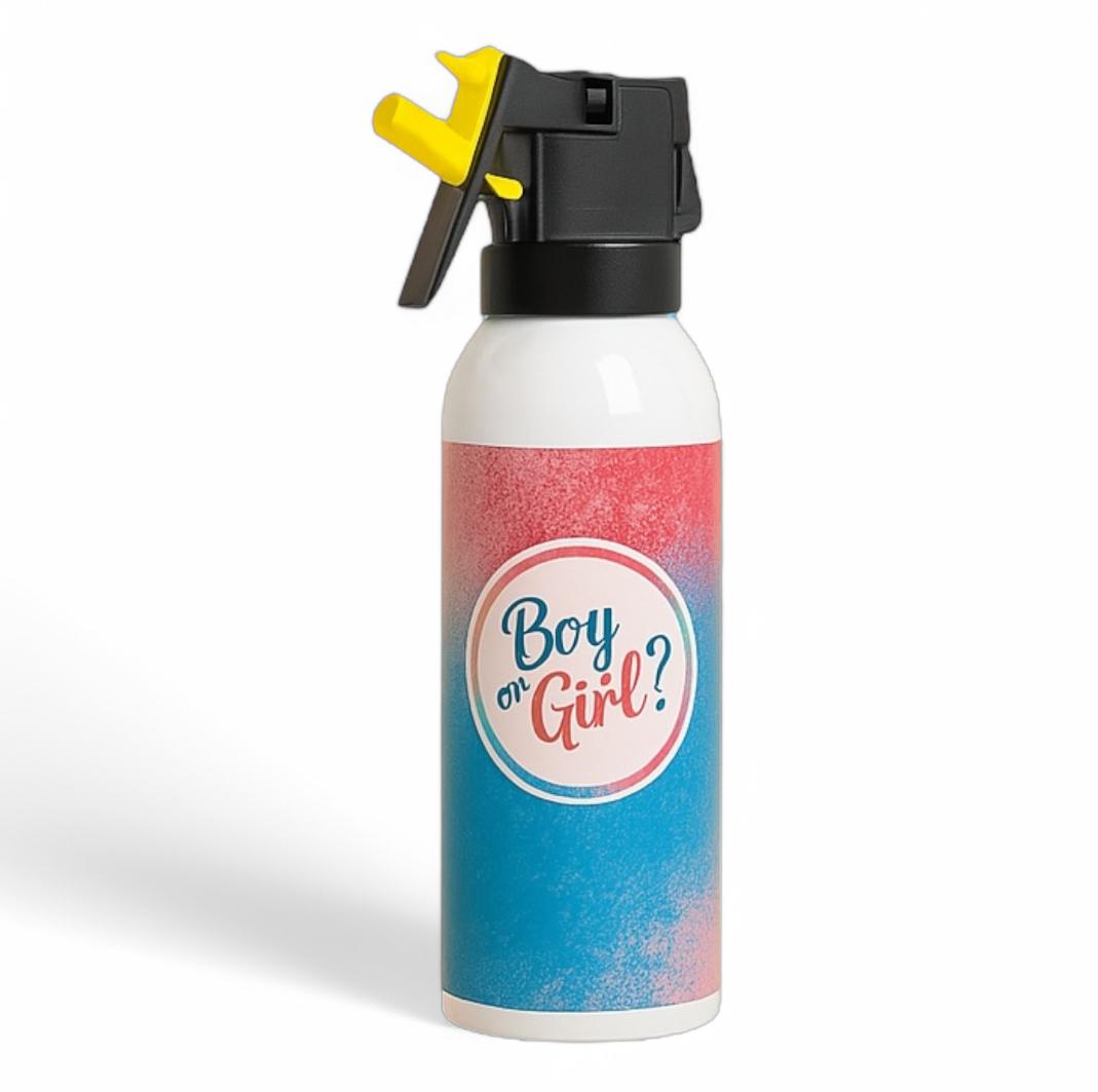 Mini Extintor Revelador de Género - Rosa o Azul