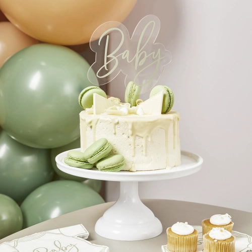 Topper "Baby" para tarta