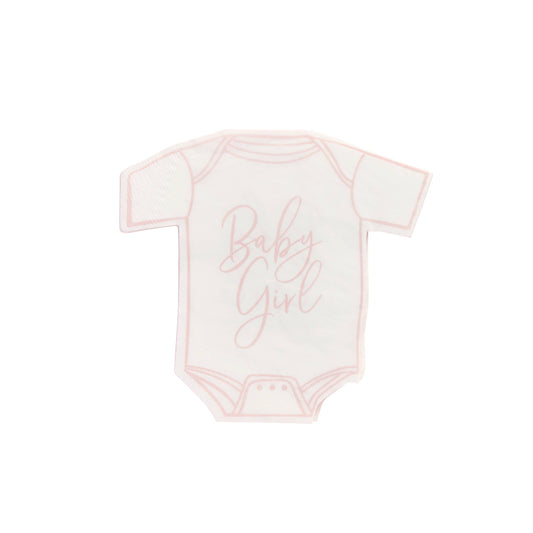 Servilletas Baby Girl (16 unidades)