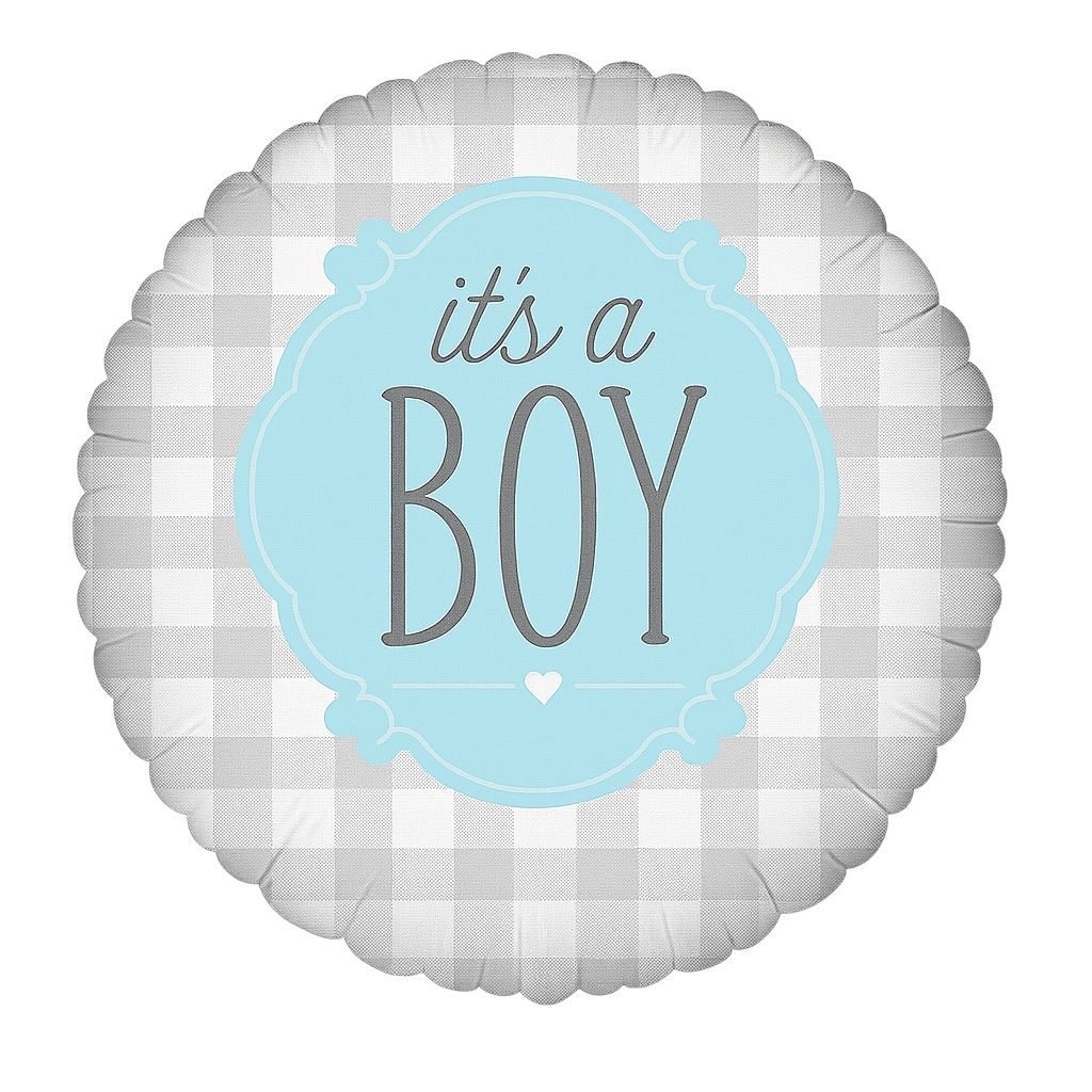 Globo Redondo "It's a Boy"