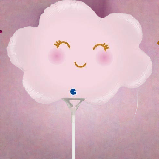 Globo nube rosa