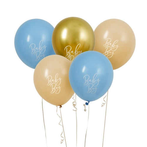 Pack de Globos "Baby Boy" (5 uds)
