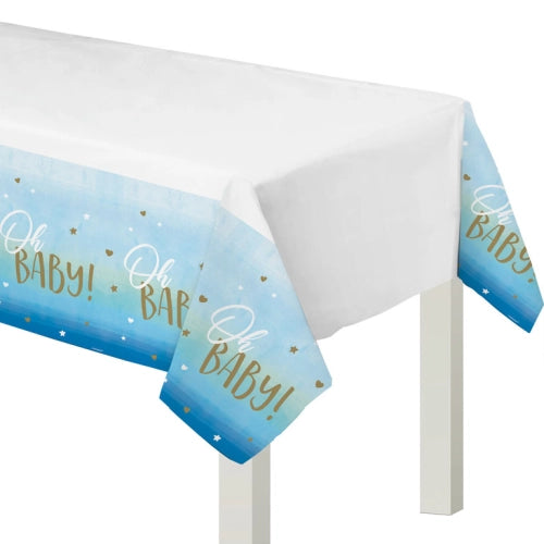 Mantel ¨Oh Baby¨ Azul
