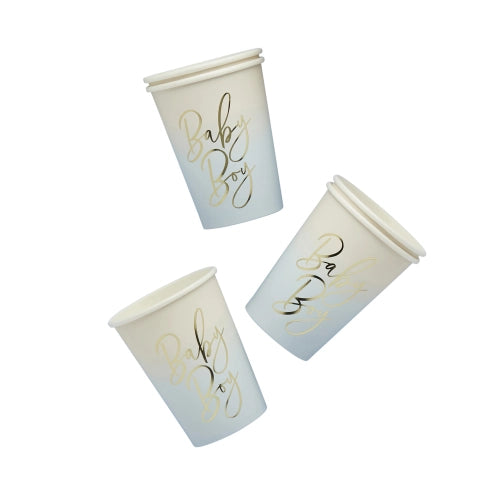 Vasos Baby Boy (8 unidades)