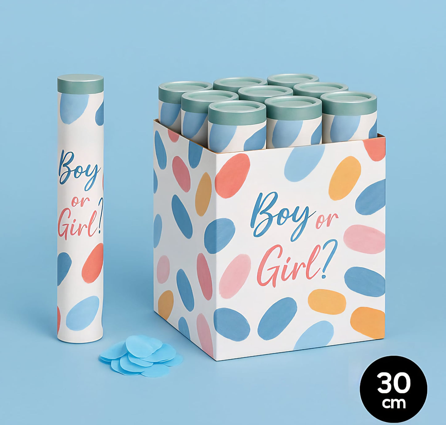 Confeti Revelador de Género