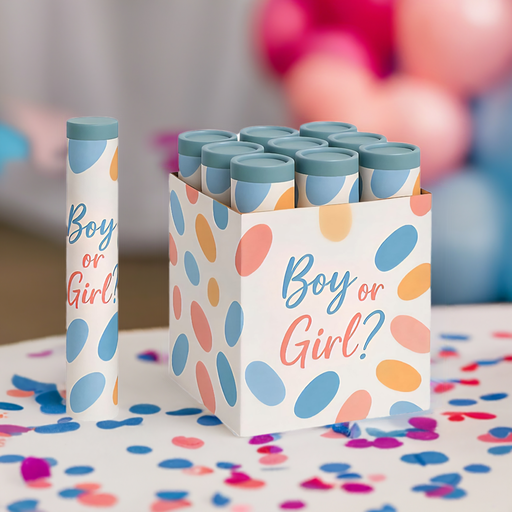 Confeti Revelador de Género