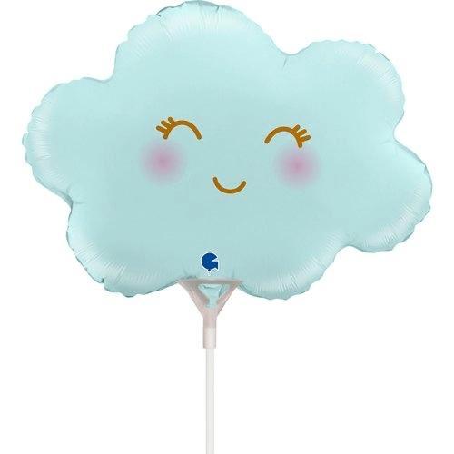 Globo nube azul