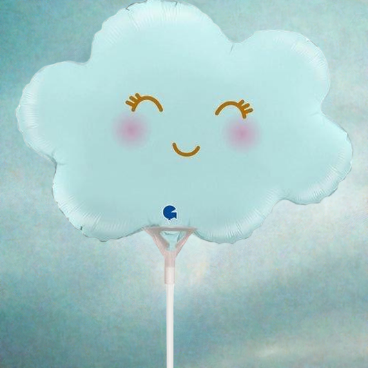 Globo nube azul