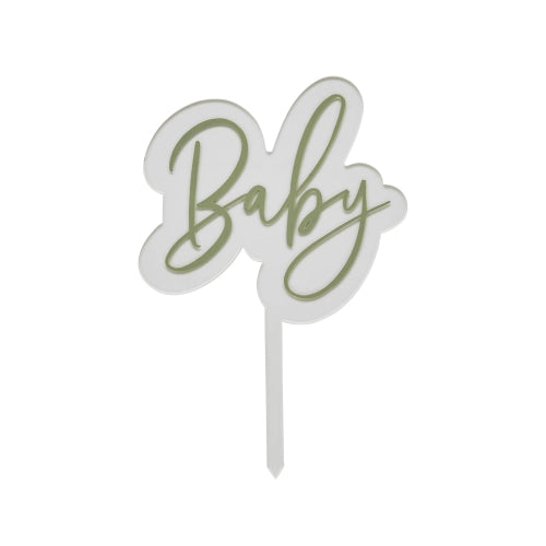 Topper "Baby" para tarta